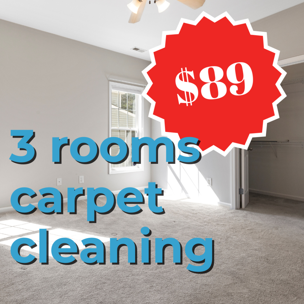 3 rooms carpet cleaning gold coast