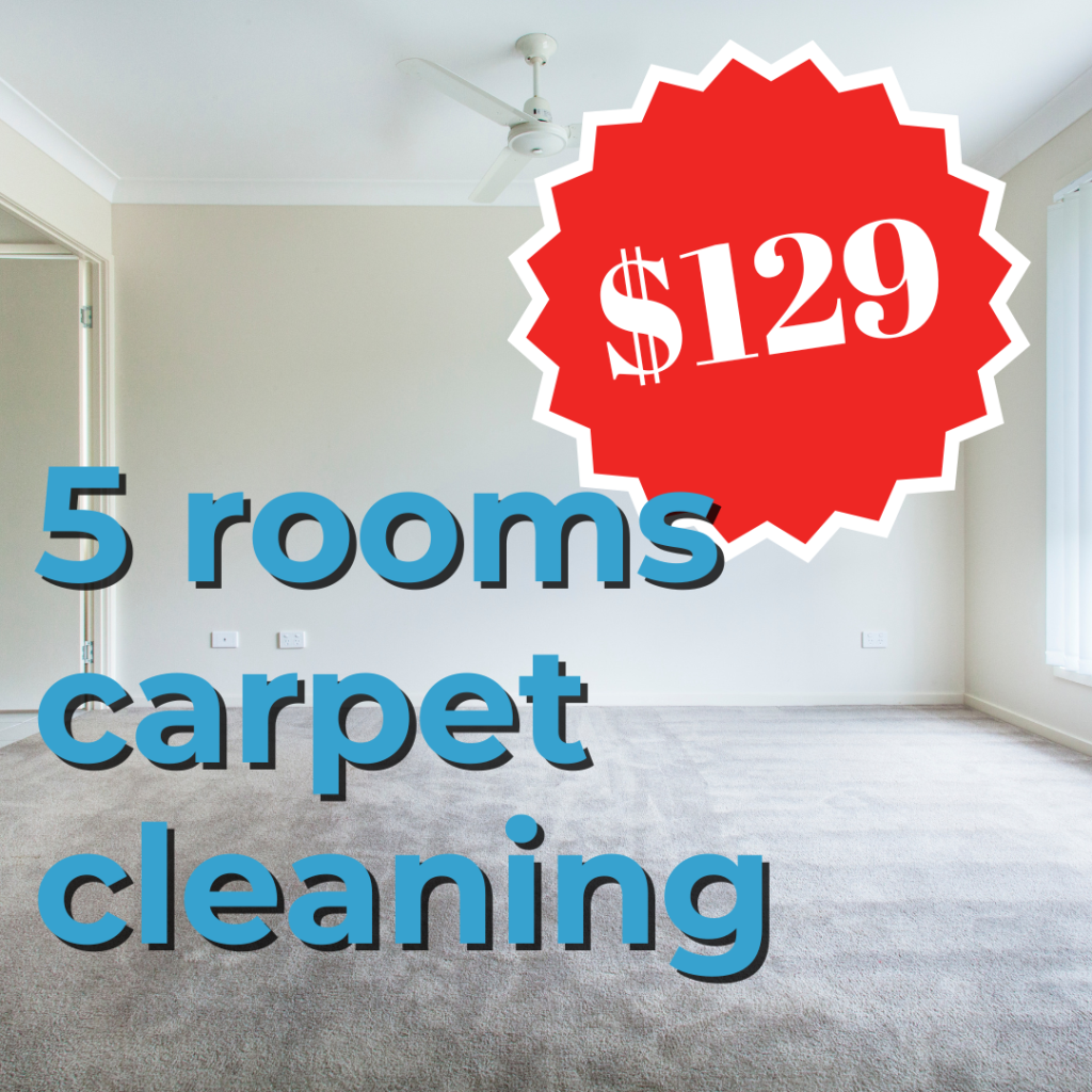 5 rooms carpet cleaning gold coast